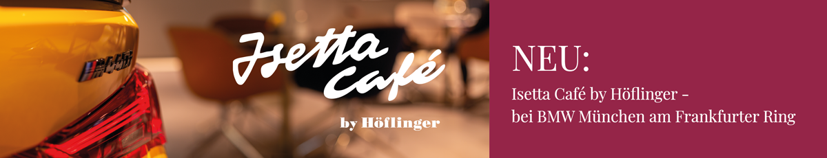 isetta cafe banner