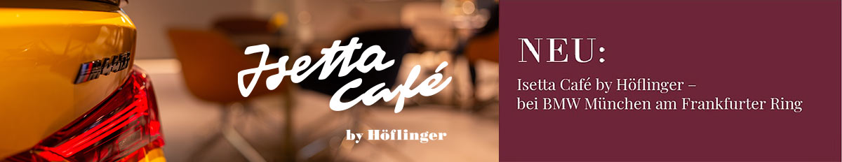 isetta cafe banner